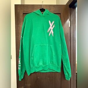 Machine Gun Kelly Green Heavyweight Hoodie